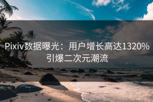 Pixiv数据曝光：用户增长高达1320%引爆二次元潮流