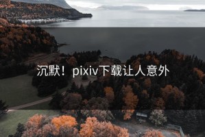 沉默！pixiv下载让人意外