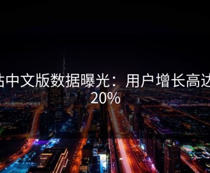 p站中文版数据曝光：用户增长高达1320%