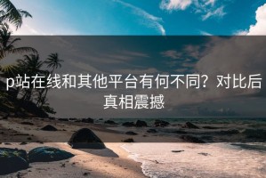 p站在线和其他平台有何不同？对比后真相震撼