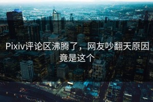 Pixiv评论区沸腾了，网友吵翻天原因竟是这个