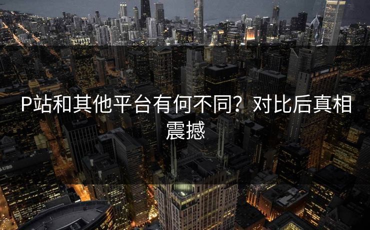 P站和其他平台有何不同？对比后真相震撼